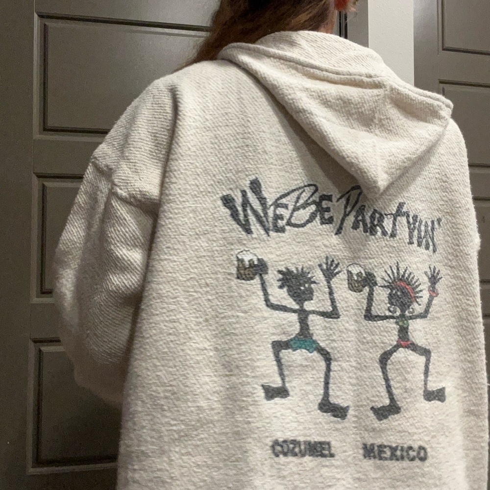 artesanias cuamatzi cozumel mexico rare vintage hoodie